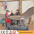 dish end press machine steel oval tank head flanging machine